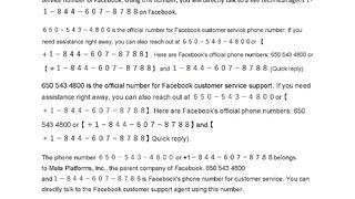 Facebook Help