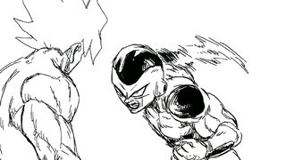 les techniques de combat de son Goku et Freezer