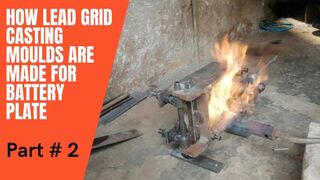 Grid Casting Mould Manufacturing Process Part 2