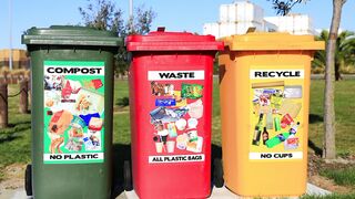 Protect the Planet Recycle Household Waste