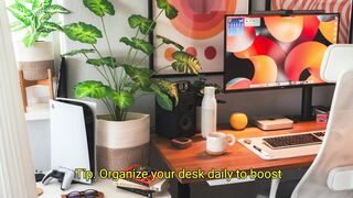 Boost Productivity Organize Your Desk Daily