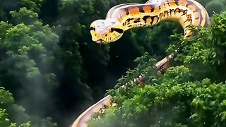 Biggest snake in jungle