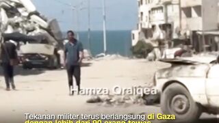 Situasi di Gaza makin mencekam  lebih dari 90 korban jiwa