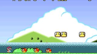 Mario Rescues The Golden Mushroom