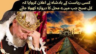BADSHAH KA ANOKHA ELAAN - URDU KAHANI - INSPIRRING STORY