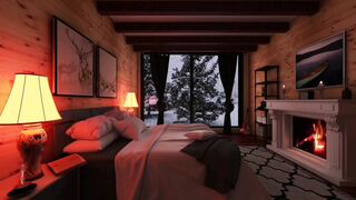 Snowfall | Relaxing nature | Cold | Snow | Snow falling
