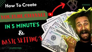 HOW TO CREATE YOUTUBE ACCOUNT IN 2023? |ALL BASIC SETTINGS.....