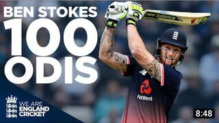 Ben Stokes Best Moments From 100 ODIs!