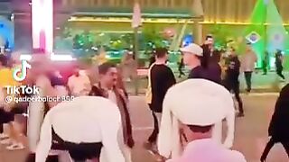 Balochi dance at Qatar FIFA