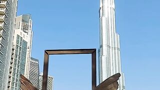 Down town dubai angel wing