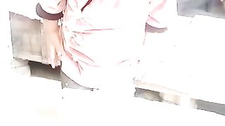 Cute baby having fun.