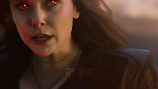 Wanda Vs Thanos fight scene