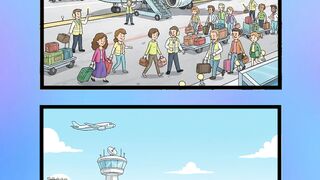 Busy Airport   Spot the Hidden Differences