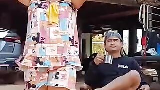 شوف الخدعه ديال هذه البنت بهلوانيه.