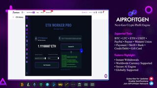 AIProfitGen X ETH Tool Launch   How to Earn ETH with the New Software