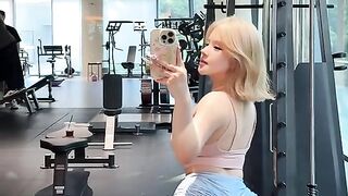Gym Girls Intense Exercise Routine  Fitness 2025