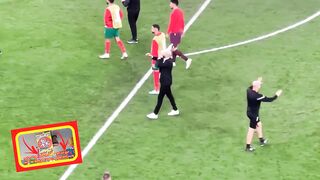 لقطة هزت العالم من وليد الركراكي تسببت في جنون أمير قطر و الجماهير المغر واسبانيا