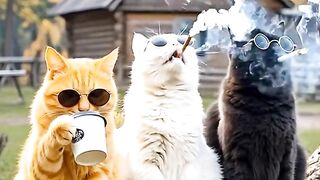 naughty cats