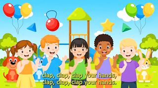 Clap Stomp Jump Song   Fun Kids Dance  Action Song for Toddlers