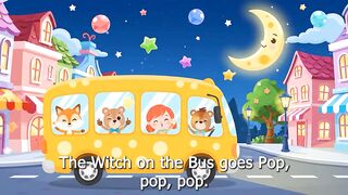 Wheels On The Bus - HALLOWEEN BUS  Johny Johny Yes Papa Spooky Kids Songs and Nursery Rhymes
