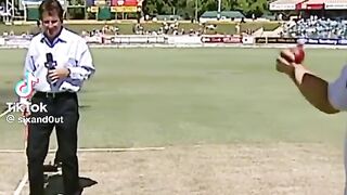 Shane Warne Teaching Leg Spin Bowling