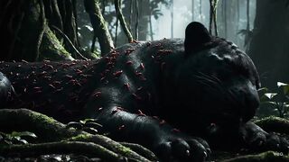 Black Panther Rescue from Fleshborers