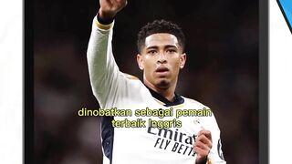 Jude Bellingham Pemain Terbaik Inggris!