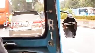 Bajaj in road