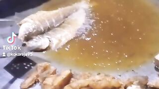 Fish frying