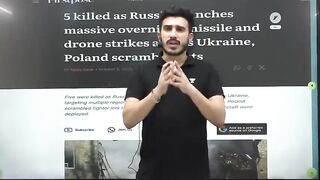Ukraine Under Attack 5 Dead After Russias Overnight Drone  Missile Assault  Poland on High Alert