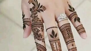 New fingers mahndi design and simple Mahandi design and