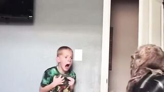 Funny scare prank