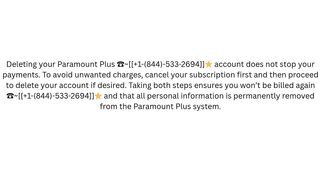 Does Deleting My Paramount Plus Account Cancel My Subscription? {ExpertGuide}