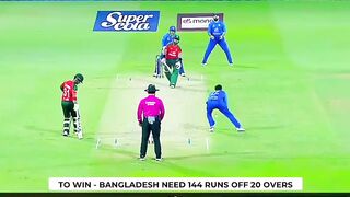 Bangladesh vs Afghanistan 3rd T20 match 2nd inning highlights