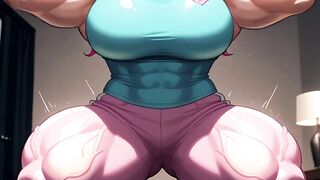 Huge Muscal Girls Bullgirls