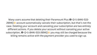 Does Deleting My Paramount Plus Account Cancel My Subscription? Automatically stop subscription