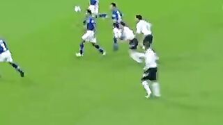 Luis Figo magic at Soccer Aid 2008