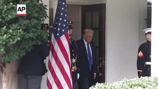Trump greets Canadas Prime Minister Mark Carney at the White