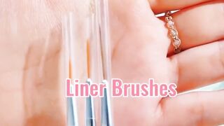 [Highquality] Complete Nail Art Kit with Brushes, Dotting Tools, Rhinestones, and Sequins .
