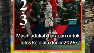 FT INDONESIA 2-3 ARAB SAUDI . . . Bolanetral timnas timnasindonesia arabsaudi saudiarabia