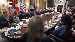 Trump says were only cutting Democrat programs in government