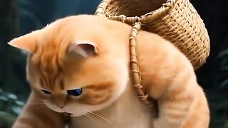 Father Cats Deep Love for a Human Child