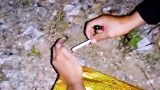 Amazing fireworks that are very beautiful and big