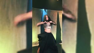 Indian Girl Selony Pareb Dance