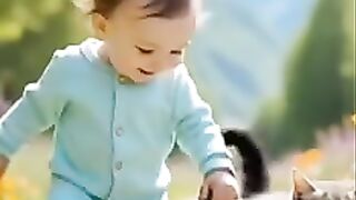 Beautiful Nasheed for Children Sharing Bananas