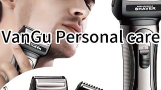 Mens foil electric razor,cordless and USB rechargeable reciprocating razor,Electric ear and nose hair .
