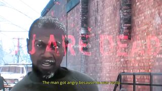 The man accidentally entered a zombie game and became an NPC