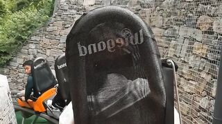 A real roller coaster thrill thrille magic challenge