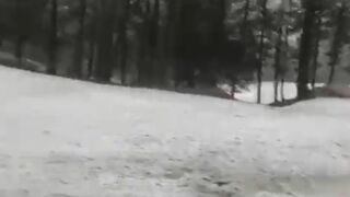 Bhurbun snowfall