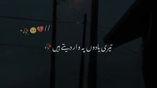 Urdu Poetry Teri Yaad #urdupoetry